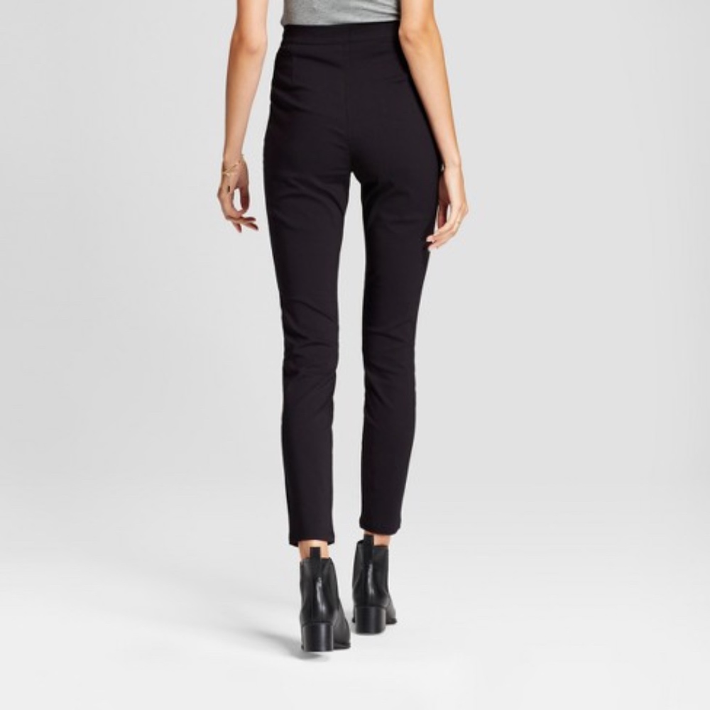 A New Day Super Skinny High Waist Pants Black New - Picture 2 of 4
